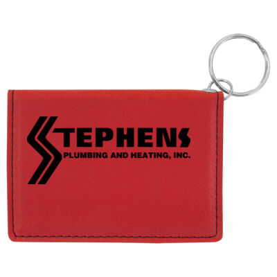 Stephens Plumbing and Heating - Laserable Leatherette Keychain/ID Holder Thumbnail