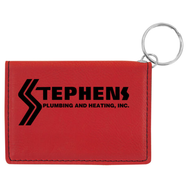 Stephens Plumbing and Heating - Laserable Leatherette Keychain/ID Holder Thumbnail