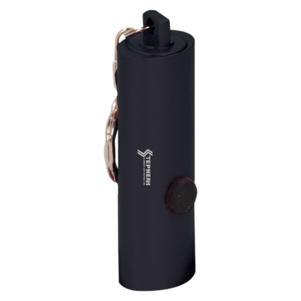 Stephens Plumbing and Heating - Black 3-LED Laserable Flashlight with Keychain Thumbnail